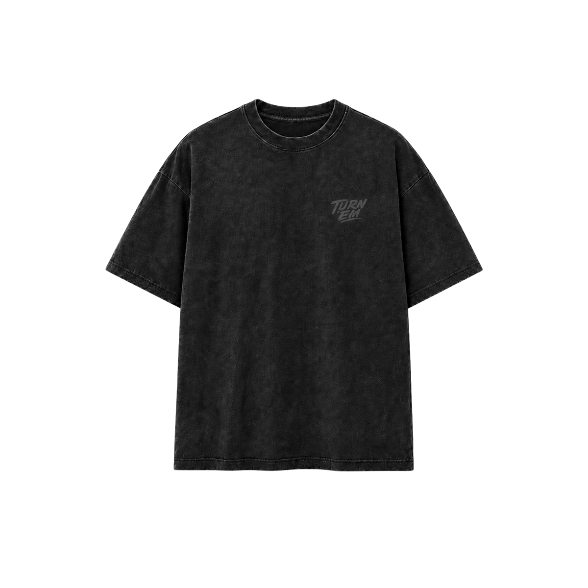 The Tunnel Oversized Tee – Vintage Black